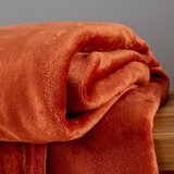 Catherine Lansfield Narančasta deka od mikropliša 130x170 cm Raschel Velvet – | shoptok.hr