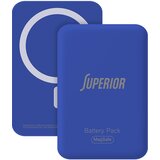  Power bank MagSafe Superior 15W 5000 mAh plavi Cene