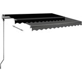  Samostojeća tenda na ručno uvlačenje 350 x 250 cm antracit | shoptok.hr