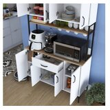 Hanah home Komoda s ladicama JE127 3401, 120x198,6x40 cm, Bijela | Eponuda.ba