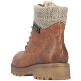 Rieker Gležnjače na vezanje bež melange / konjak | shoptok.hr
