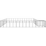  Kavez za pse crni 37,51 m² čelični | shoptok.hr