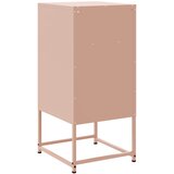  Noćni ormarići 2 kom ružičasti 36 x 39 x 78 cm čelični | shoptok.hr