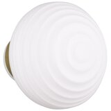 REALITY Bijela staklena LED zidna lampa s USB ø 15,5 cm Earl – Cijene
