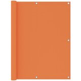 vidaXL Balkonsko platno oranžno 120x600 cm oksford blago | Shoptok.si
