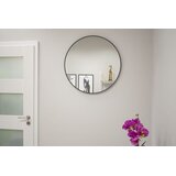  Ogledalo crni okvir 80cm | shoptok.hr
