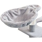 vidaXL Penjalica Grebalica za Mačke sa Stupovima od Sisala 150 cm Siva | shoptok.hr
