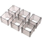 INF 6-delno stojalo za spodnje perilo v obliki satja transparent, (21545318) | Shoptok.si