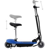  Električni romobil sa sjedalom 120 W plavi | shoptok.hr