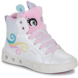 Geox Visoke superge J SKYLIN GIRL Bela | Shoptok.si
