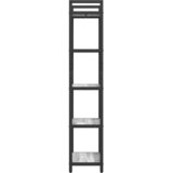  Polica Siva Sonoma 56 x 34 x 171 cm Konstruirano drvo | shoptok.hr