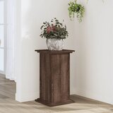 vidaXL Stojalo za rastline rjavi hrast 33x33x60 cm inženirski les | Shoptok.si