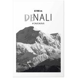  Plakat - Majestic mountain peak Denali mountain crown mountain landscape 29.7x42 Bez okvira s margom | shoptok.hr