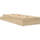 vidaXL krevetna konstrukcija za pohranu sonoma hrast 90x200 cm | shoptok.hr