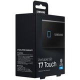 Samsung SSD Eksterni 1TB Portable T7 Touch Black USB 3.2 MU-PC1T0K/WW | Eponuda.ba