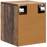  Noćni ormarić za montažu na zid Staro drvo 33 x 34,5 x 40 cm | Eponuda.com