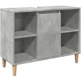 vidaXL Kupaonski ormarić boja betona 80x33x60 cm od konstruiranog drva | shoptok.hr