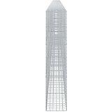  Gabion s žicom debljine 3,5 mm i mrežom 5x10 cm 1100x30x150 cm Slike