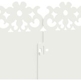  Rubnjaci za travnjak 30 pcs Bijelo 103 x 0,05 x 22 cm Čelik | Eponuda.com