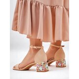 Resti Women's sandals with a decorative heel Ballou | shoptok.hr