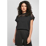 Urban Classics Women's short oversized T-shirt with black lace Cijene