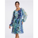 Orsay Blue Women's Floral Dress - Women's Cijene