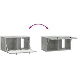 TV Omarica za TV, ki jo lahko montiraš na steno Betonsko siva, (5000210482) | Shoptok.si