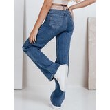 DStreet Jeansy damskie wide leg niebieskie | shoptok.hr