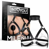 INTOYOU BDSM LINE BDSM Line Milenia Breast Harness for Bondage Black