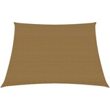 vidaXL Senčno jadro 160 g/m² taupe 3/4x2 m HDPE, (20609346) | Shoptok.si