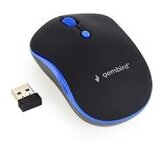  Miš GEMBIRD MUSW-4B-03-B, wireless , optical, black/blue, up to 1600 dpi | Eponuda.ba