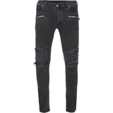 Balmain Kavbojke slim - Siva