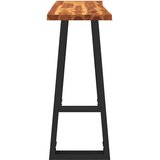  Konzolni stol sa živim rubom 110x35x80 cm masivno drvo bagrema | Eponuda.ba