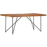  Blagovaonski stol od masivnog drva bagrema 180 x 90 x 76 cm Cijene