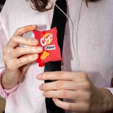Eat My Socks Kopča za kosu Red Chips | shoptok.hr