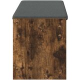  Klupa za hodnik s jastukom Dimljeni Hrast 103 x 38 x 45 cm | shoptok.hr