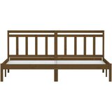  Za krevet od masivne borovine boja meda 200 x 200 cm | shoptok.hr