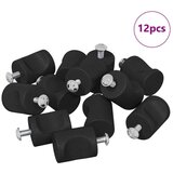  Omarni ročaj 12 pcs Črna 18 x 23 mm elezo, (5000131254) | Shoptok.si