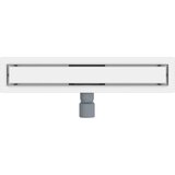  2 u 1 odvod za tuš Srebrno 50 cm Nehrđajući čelik 304 | shoptok.hr