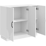  Kreveta Bijela visokog sjaja 89 x 34,5 x 77 cm | shoptok.hr