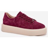 VINCEZA Suede Women's Sneakers On Platform | shoptok.hr