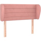 Maison Chic Posteljno vzglavje - Vzglavna omarica - Nočna omarica z ušesi roza 103x23x78/88 cm žamet, (21709951) | Shoptok.si