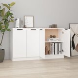  Komode 2 kom bijele 60 x 30 x 70 cm od konstruiranog drva | shoptok.hr