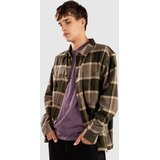 Vans Larkspur Plaid Flannel Srajca obsidian fern / bungee cord Cene