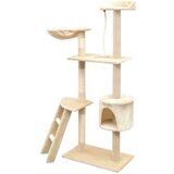 vidaXL Penjalica Grebalica za Mačke sa Stupovima od Sisala 150 cm Bež | shoptok.hr