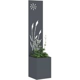  Privatnost u vrtu Antracit 32 x 150 cm Hladno valjana čelična | Eponuda.com