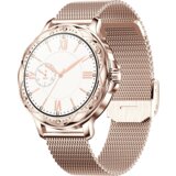 INF Pametna ura s srčnim utripom, pedometrom, kalorijami, IP67 vodotesna PinkGold, (21353778) | Shoptok.si