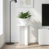  Stalak za biljke 2 pcs Bijela visokog sjaja Ø29,5 x 40 cm | shoptok.hr