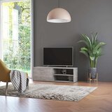  TV ormarić siva boja betona 120 x 34 x 37 cm konstruirano drvo Cijene