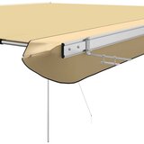 Tenda za kamp-prikolicu i karavan 4 x 2,5 x 2,15 m bež | shoptok.hr